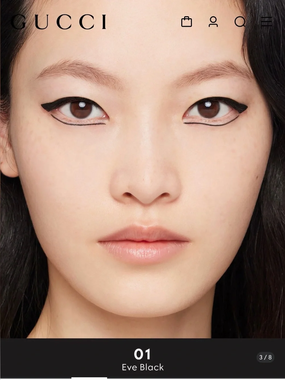 GUCCI Stylo Définition L'Obscur Felt-Tip Eyeliner Long Lasting